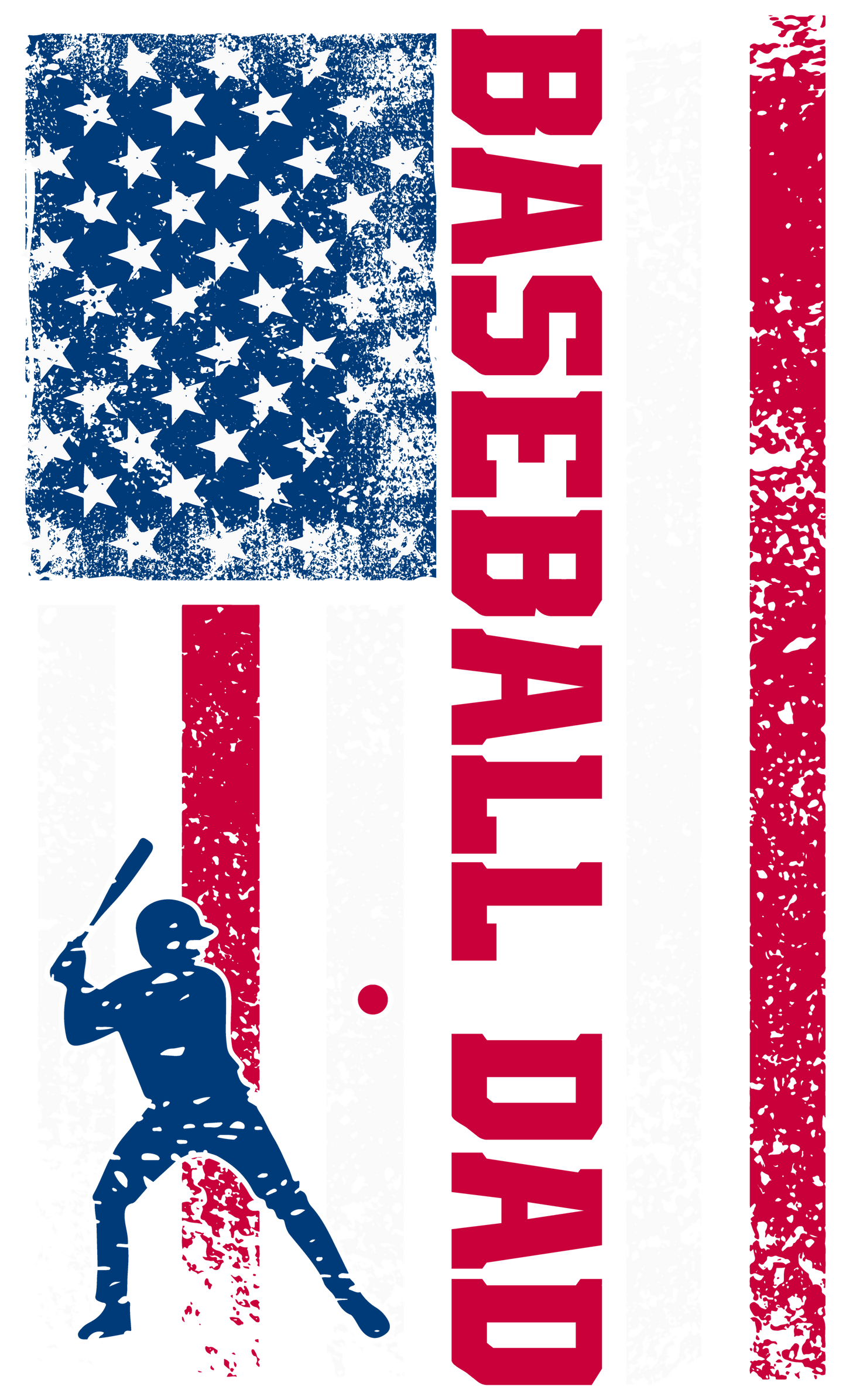BB-16 Baseball dad flag