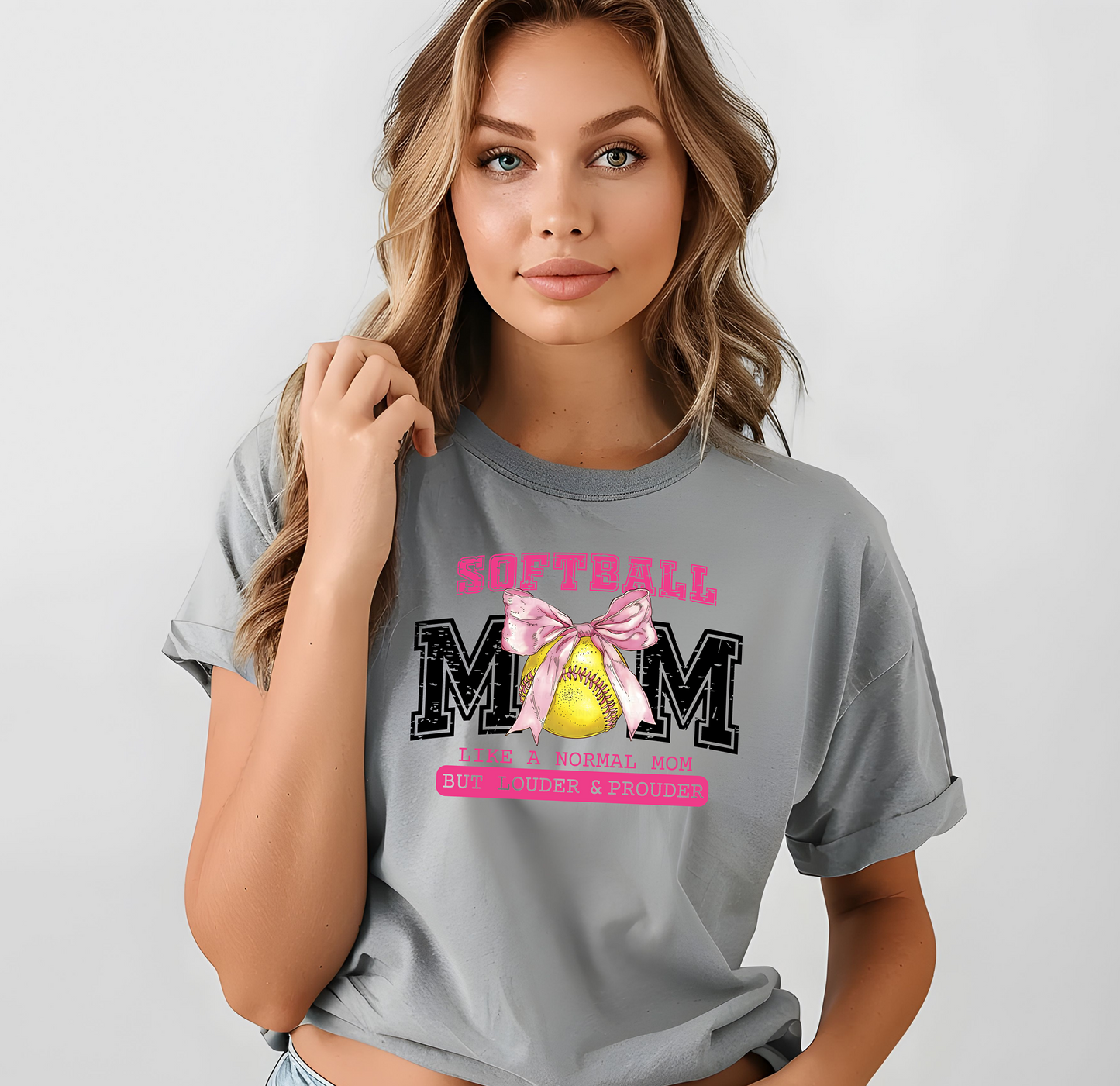 SB-12 Pink Softball Mom