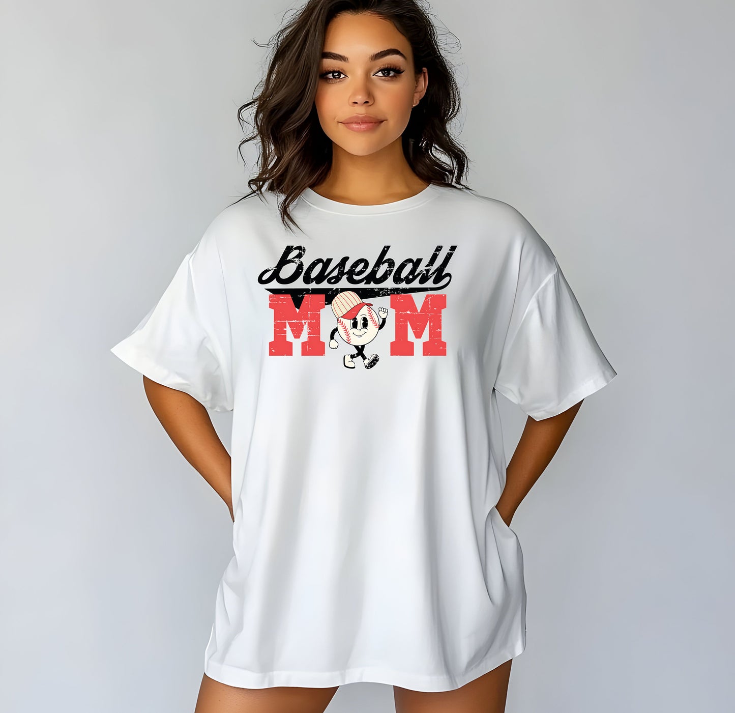 BB-1 Vintage baseball mom