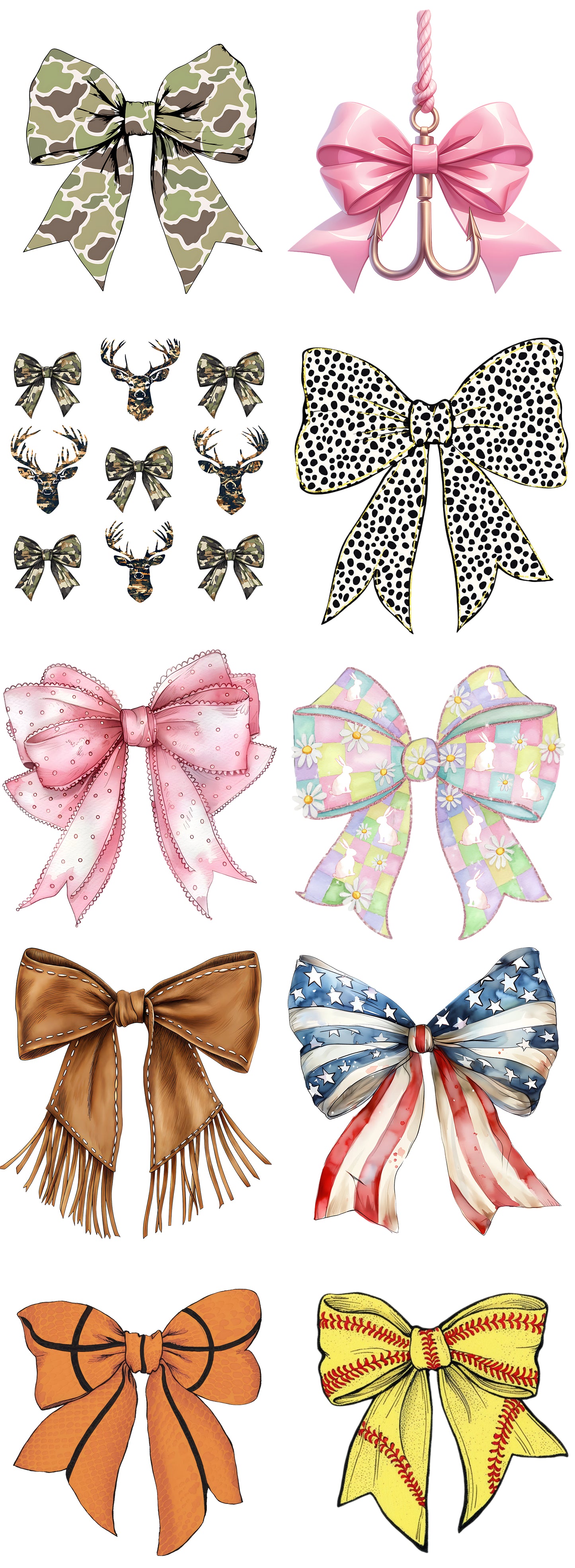 Coquette 60 inch Premade gang sheet