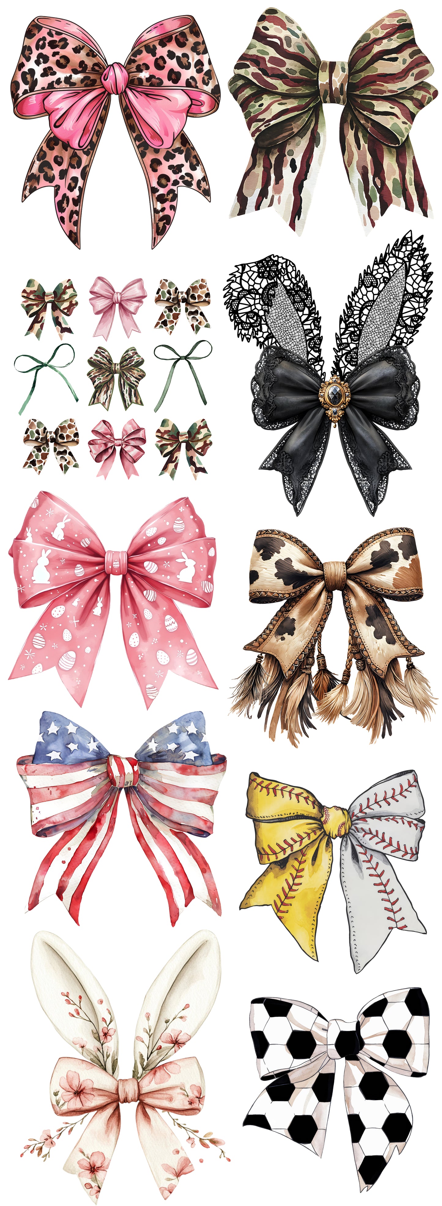 Coquette 2 60 inch Premade gang sheet