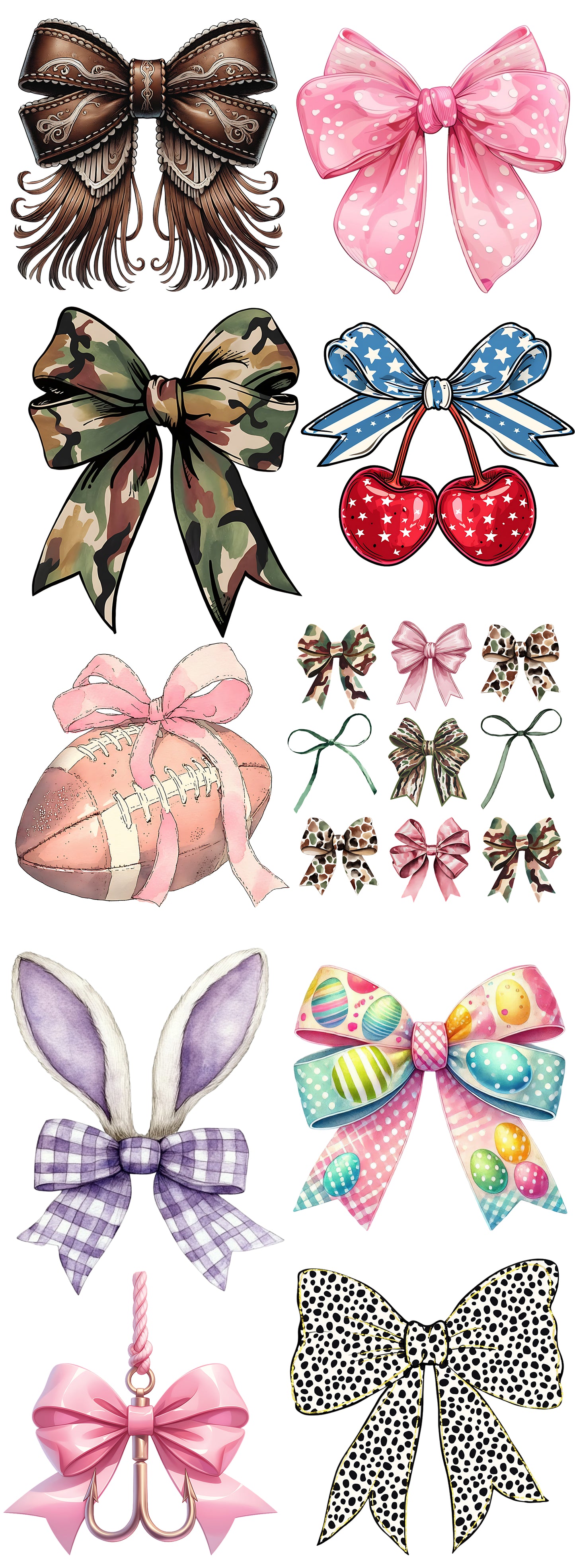 Coquette 4 60 inch Premade gang sheet