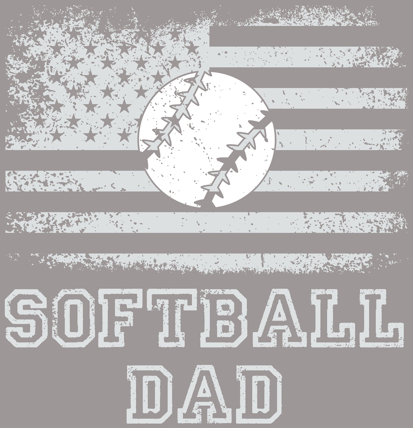 SB-22 softball dad flag