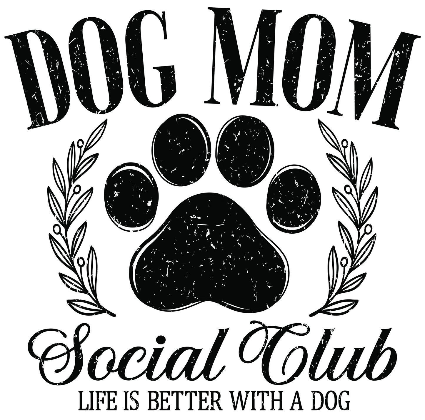 FU-19 Dog mom Social