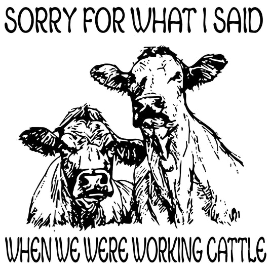 FU-30 Herding Cattle