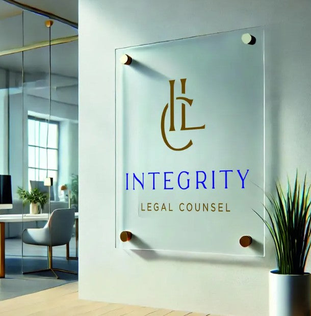 Custom Acrylic Business Logo Sign