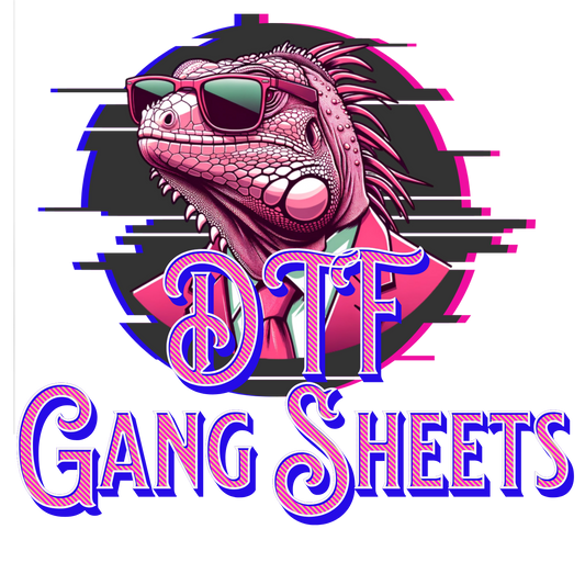 DTF Transfers - Build Your Gang sheet   $.01 per sq inch