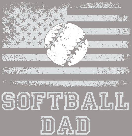 SB-22 softball dad flag
