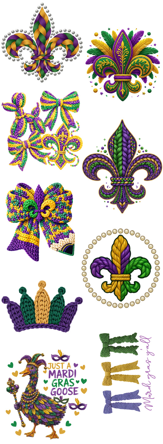 Mardi Gras Gangsheet